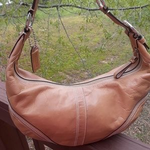 COACH Soho Braided Leather Hobo no K0669-10576